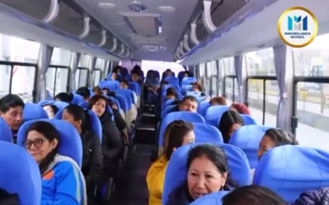 Viaje en bus cómodo