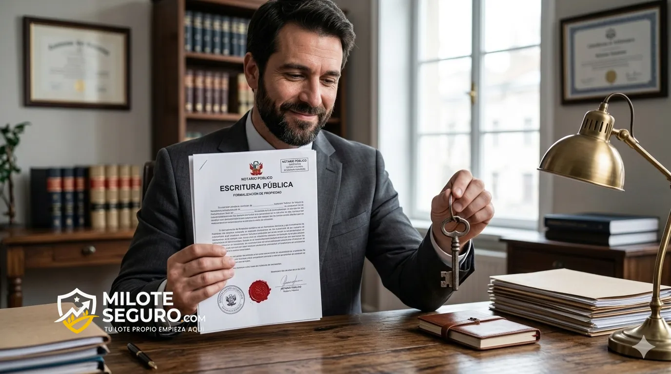 Adquisición de tu Lote con escritura Pública